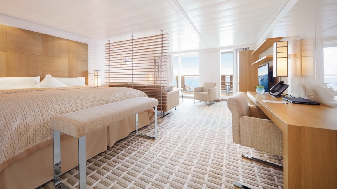 Hapag-Lloyd Cruises: Europa 2 erhält rund 250 neue COR-Sofas 6 europa ll grand penthouse suite 02
