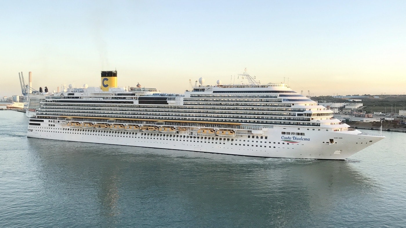 Acht Corona Infektionen An Bord Der Costa Diadema