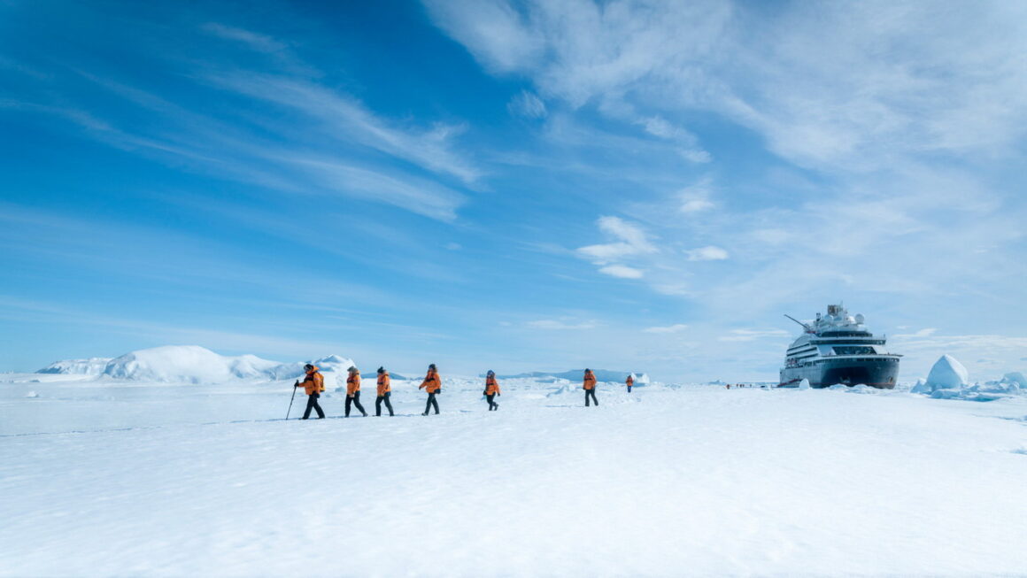 Le Commandant Charcot in der Antarktis Snow Hill c Ponant Romain Farge 2