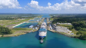 Star Princess im Panama Canal c Princess Cruises