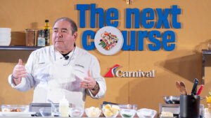 Chief Culinary Officer Emeril Lagasse c Carnival Cruise Line
