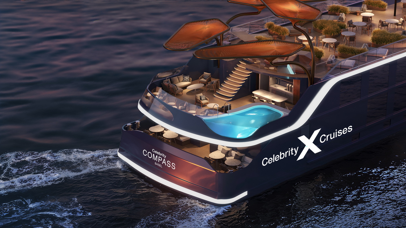Celebrity River Cruises: Ausdocken der Celebrity Compass in Rotterdam 8 Celebrity Compass c Celebrity River Cruises