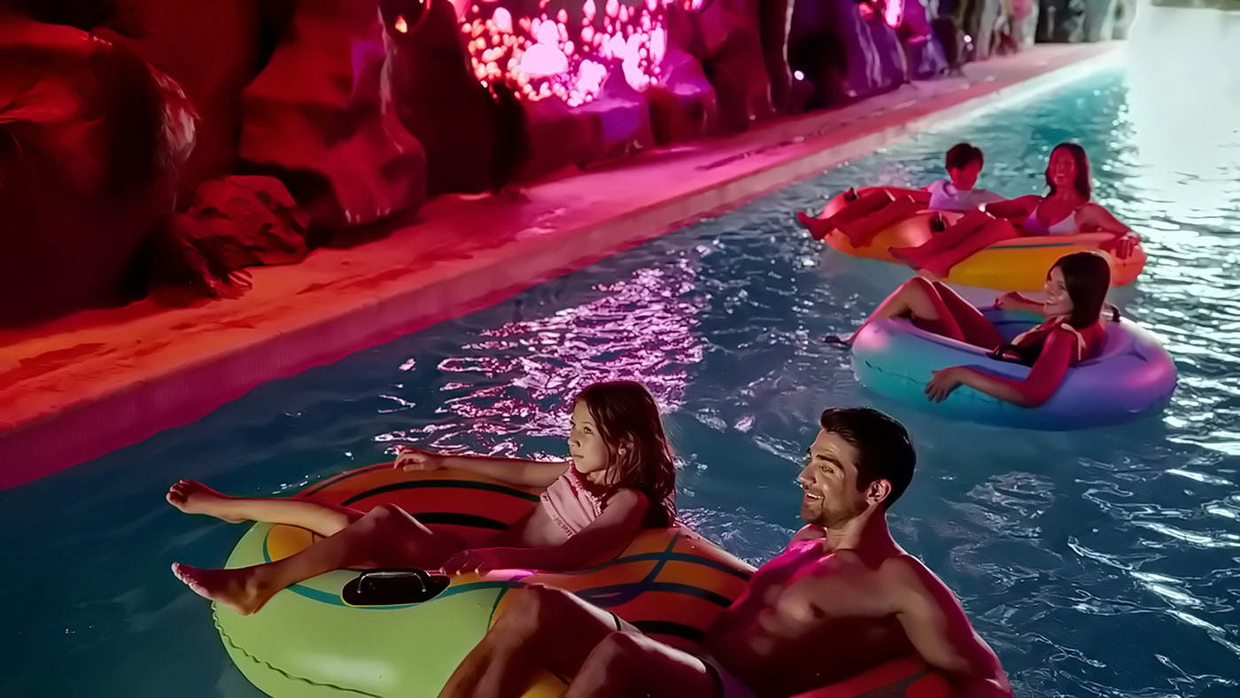 Norwegian Cruise Line: Eröffnung des Great Tides Waterpark 10 Great Tides Waterpark Wandering River c Norwegian Cruise Line