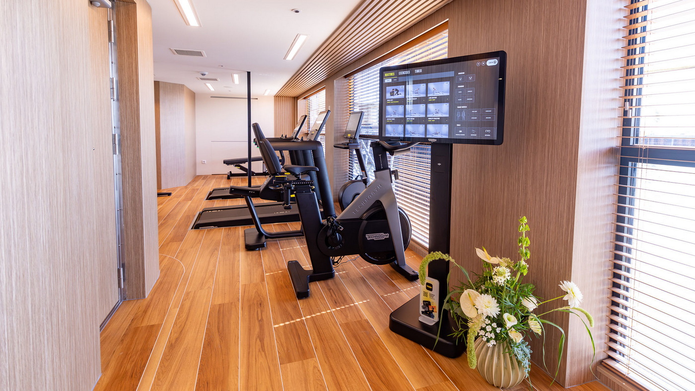 Transcend Cruises: MS Connect macht Europas Flüsse zur Eventlocation 10 MS Connect Fitness und Wellness Center c Michiel Ton