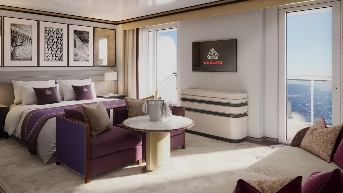 Cunard: Queen Mary 2 erstrahlt nach Modernisierung in neuem Glanz 13 Queen Mary 2 Queens Grill Suitec Cunard