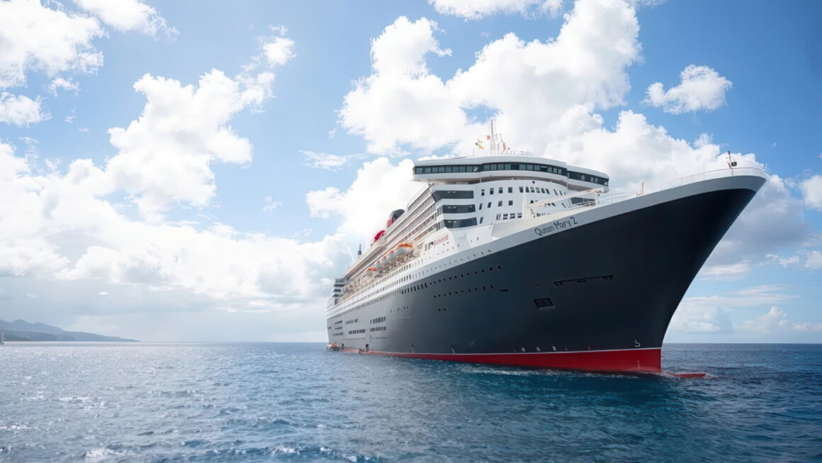 Cunard: Queen Mary 2 erstrahlt nach Modernisierung in neuem Glanz 10 Queen Mary 2 aufn See c Cunard