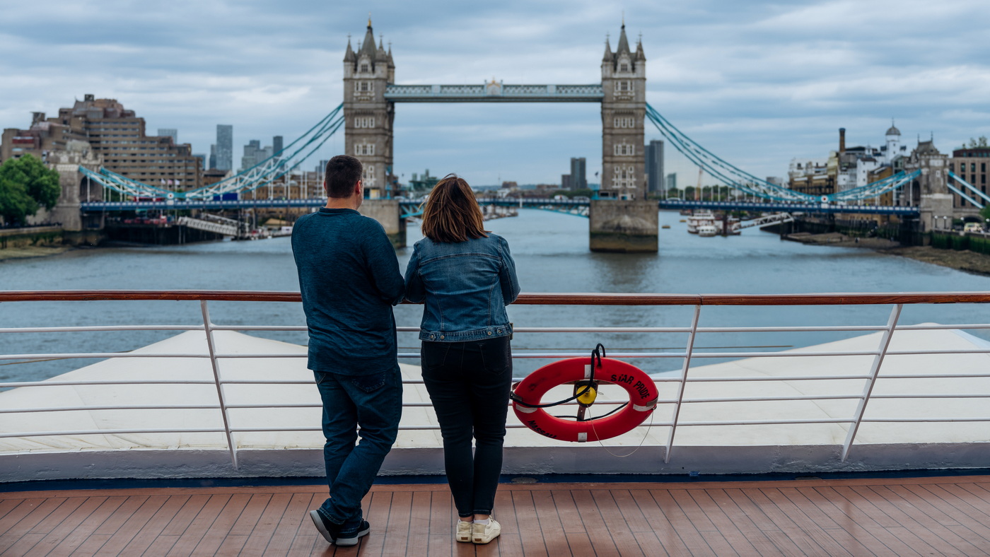 Windstar Cruises: Europa aus einer neuen Perspektive 2028 8 Star Pride in London c Windstar Cruises