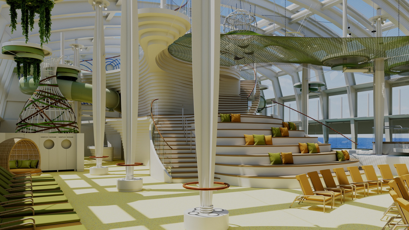 AIDAperla und AIDAprima: Modernisierung mit AIDA Evolution 9 Four Elements c AIDA Cruises