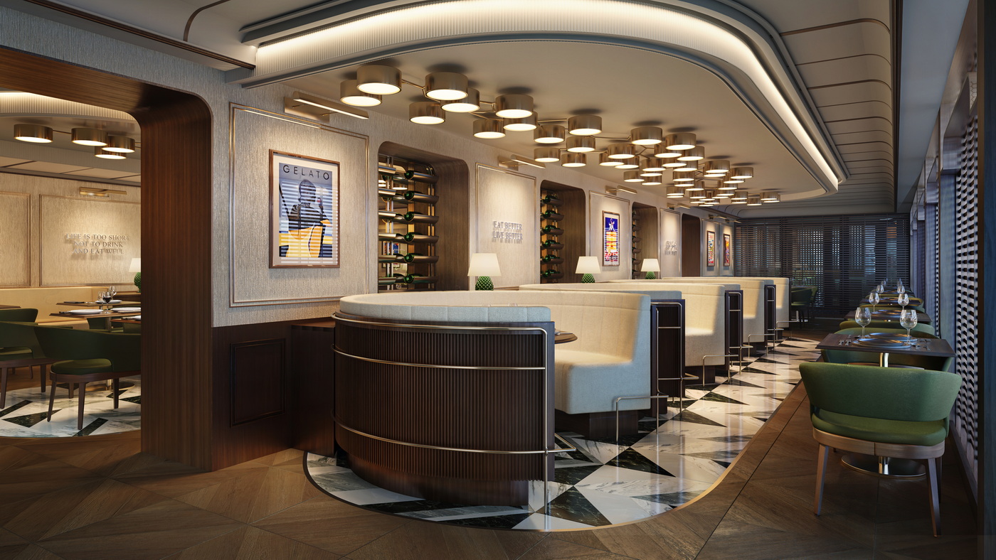 MSC Cruises: Restaurant Eataly kommt an Bord der MSC World Asia 7 MSC World Asia Restaurant Eataly c MSC Cruises 2